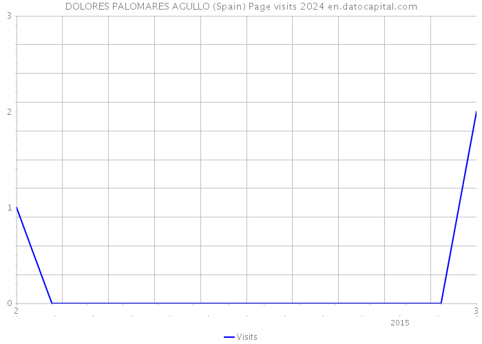 DOLORES PALOMARES AGULLO (Spain) Page visits 2024 