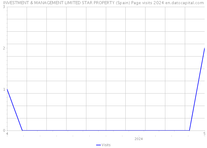 INVESTMENT & MANAGEMENT LIMITED STAR PROPERTY (Spain) Page visits 2024 