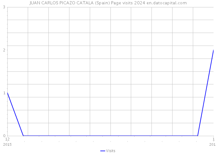 JUAN CARLOS PICAZO CATALA (Spain) Page visits 2024 
