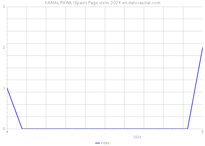 KAMAL PAWA (Spain) Page visits 2024 