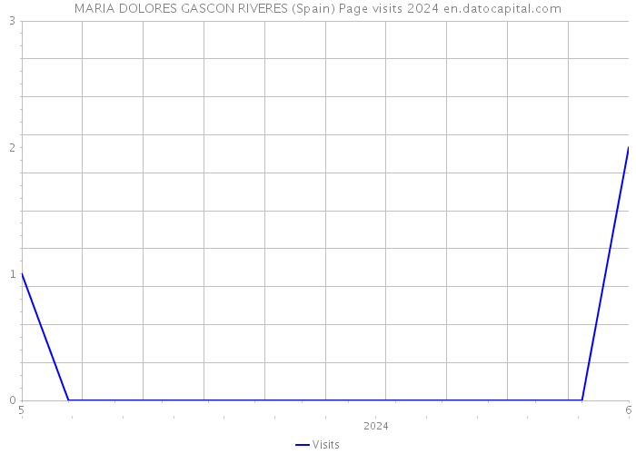 MARIA DOLORES GASCON RIVERES (Spain) Page visits 2024 