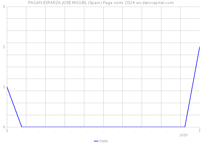 PAGAN ESPARZA JOSE MIGUEL (Spain) Page visits 2024 