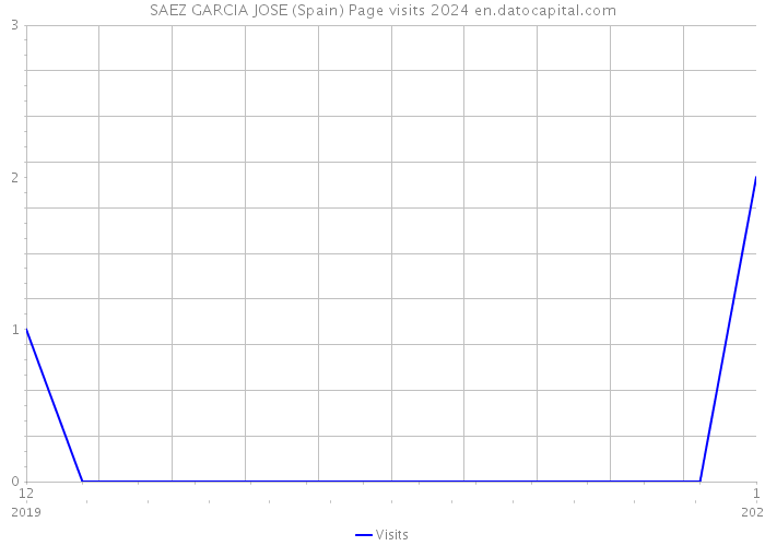 SAEZ GARCIA JOSE (Spain) Page visits 2024 