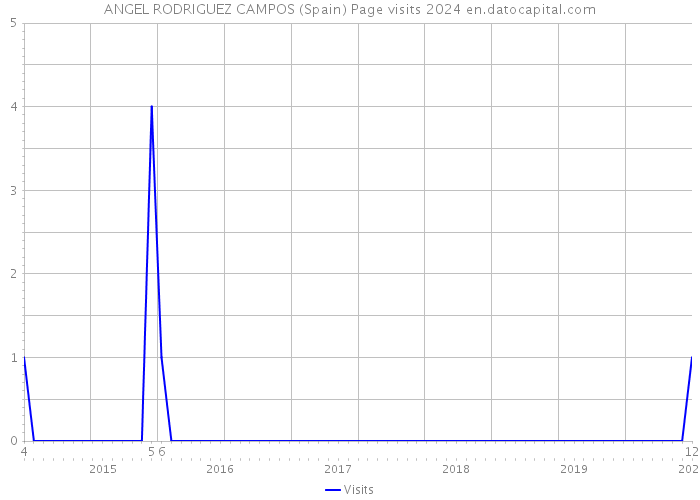 ANGEL RODRIGUEZ CAMPOS (Spain) Page visits 2024 