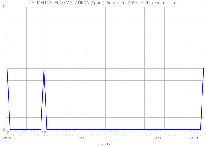 CARMEN VALERO CASTAÑEDA (Spain) Page visits 2024 