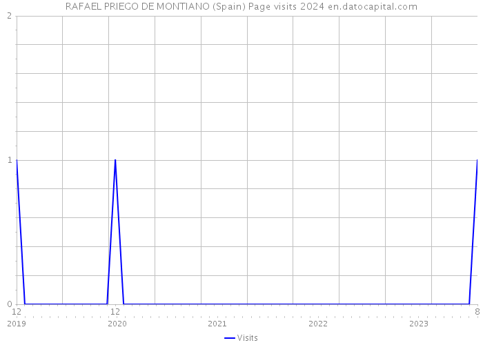 RAFAEL PRIEGO DE MONTIANO (Spain) Page visits 2024 