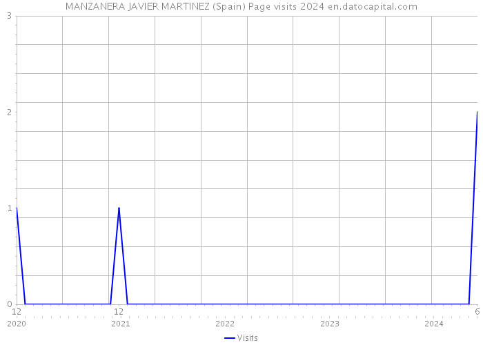 MANZANERA JAVIER MARTINEZ (Spain) Page visits 2024 