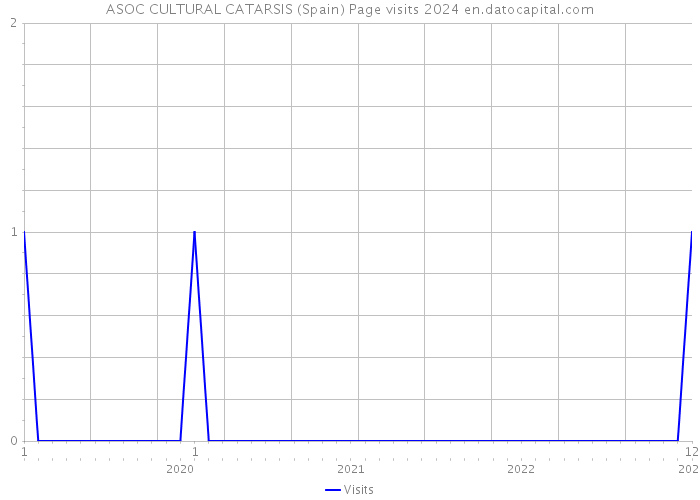 ASOC CULTURAL CATARSIS (Spain) Page visits 2024 