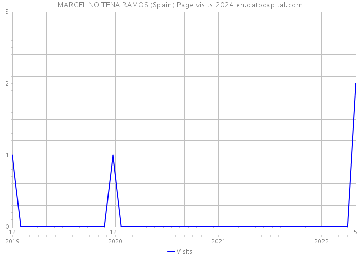 MARCELINO TENA RAMOS (Spain) Page visits 2024 