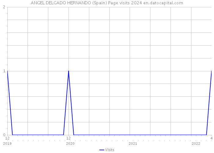 ANGEL DELGADO HERNANDO (Spain) Page visits 2024 