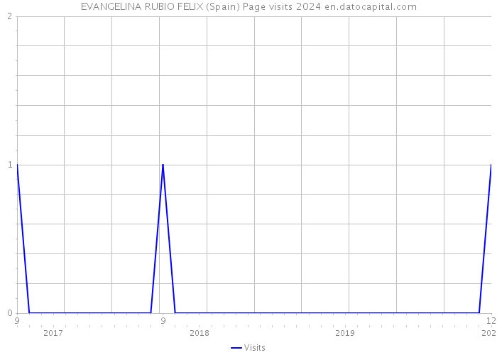 EVANGELINA RUBIO FELIX (Spain) Page visits 2024 