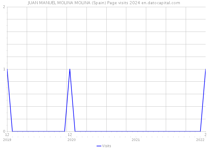 JUAN MANUEL MOLINA MOLINA (Spain) Page visits 2024 
