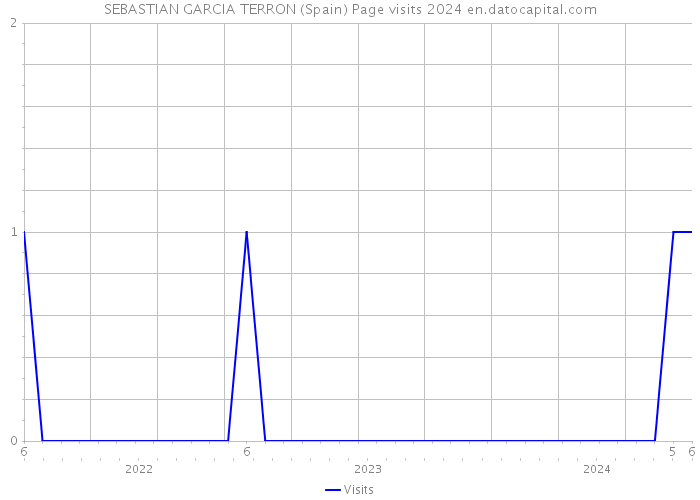 SEBASTIAN GARCIA TERRON (Spain) Page visits 2024 