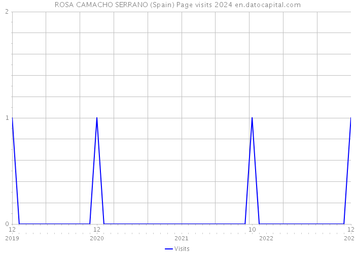 ROSA CAMACHO SERRANO (Spain) Page visits 2024 