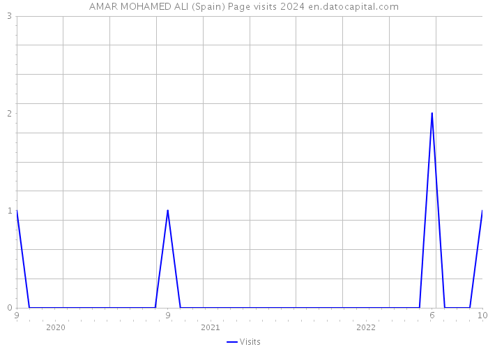AMAR MOHAMED ALI (Spain) Page visits 2024 