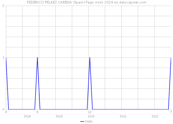 FEDERICO PELAEZ CARENA (Spain) Page visits 2024 