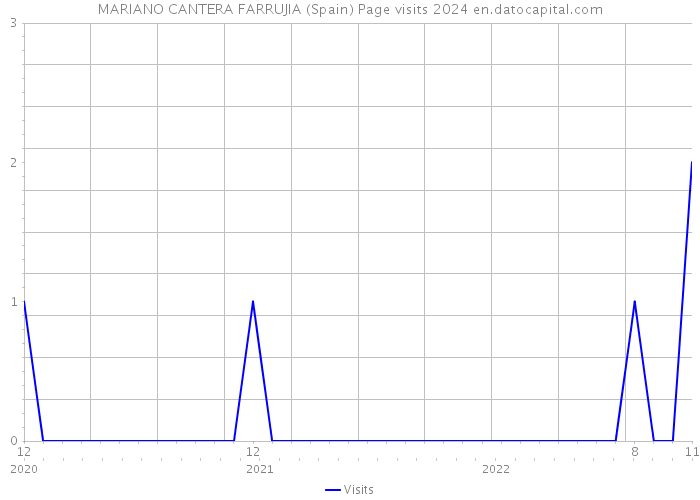 MARIANO CANTERA FARRUJIA (Spain) Page visits 2024 