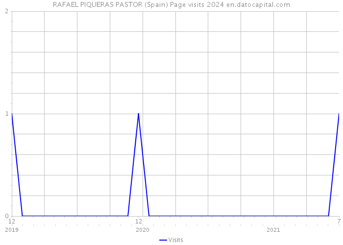 RAFAEL PIQUERAS PASTOR (Spain) Page visits 2024 