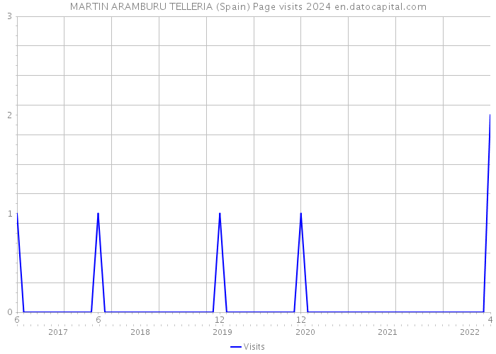 MARTIN ARAMBURU TELLERIA (Spain) Page visits 2024 