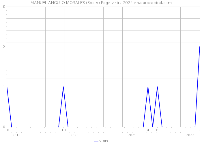 MANUEL ANGULO MORALES (Spain) Page visits 2024 