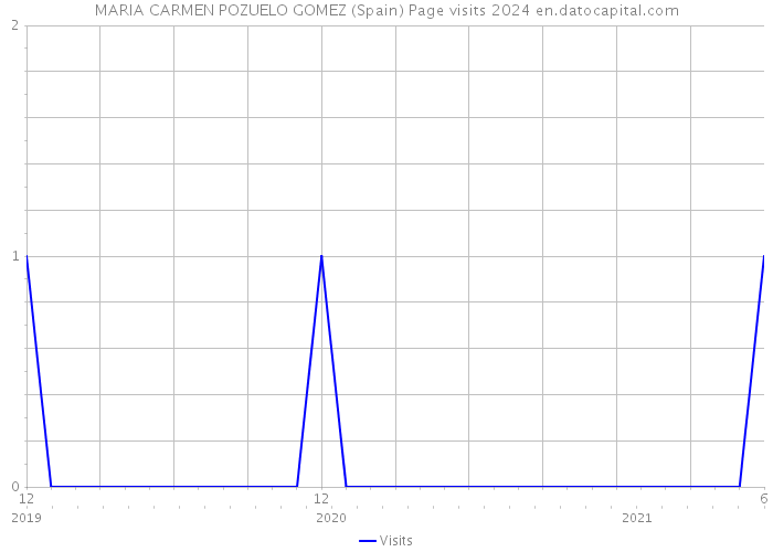 MARIA CARMEN POZUELO GOMEZ (Spain) Page visits 2024 