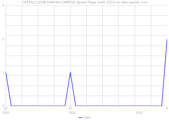 CASTILLO JOSE RAMON CAMPOS (Spain) Page visits 2024 