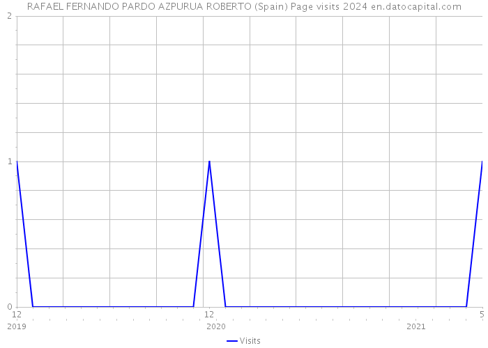 RAFAEL FERNANDO PARDO AZPURUA ROBERTO (Spain) Page visits 2024 