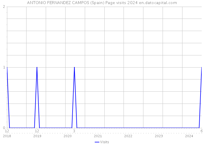 ANTONIO FERNANDEZ CAMPOS (Spain) Page visits 2024 