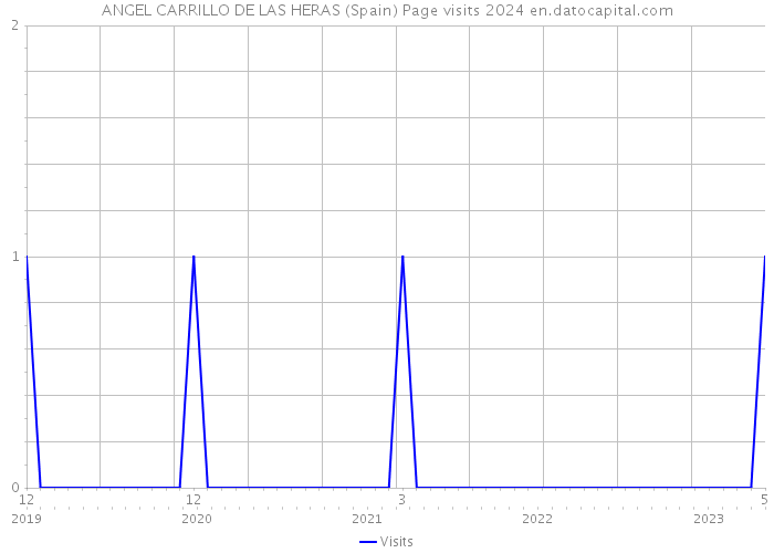 ANGEL CARRILLO DE LAS HERAS (Spain) Page visits 2024 