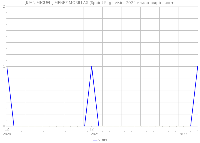 JUAN MIGUEL JIMENEZ MORILLAS (Spain) Page visits 2024 