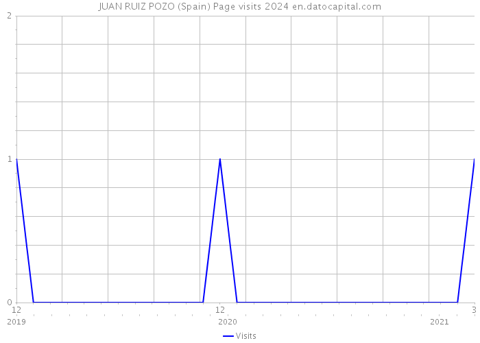 JUAN RUIZ POZO (Spain) Page visits 2024 