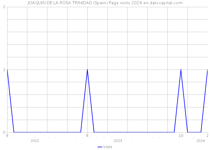 JOAQUIN DE LA ROSA TRINIDAD (Spain) Page visits 2024 