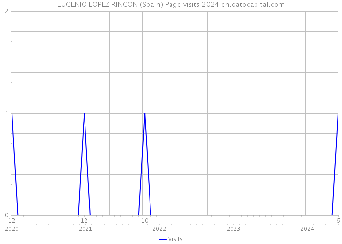 EUGENIO LOPEZ RINCON (Spain) Page visits 2024 