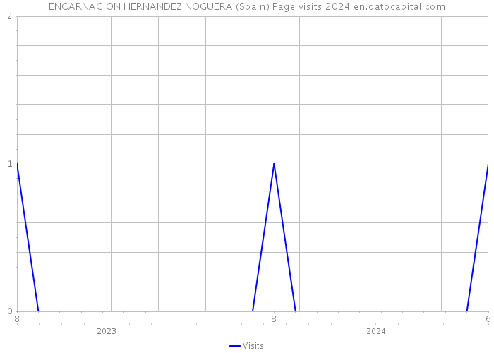 ENCARNACION HERNANDEZ NOGUERA (Spain) Page visits 2024 