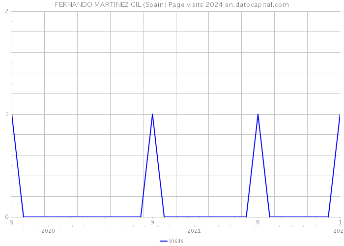 FERNANDO MARTINEZ GIL (Spain) Page visits 2024 