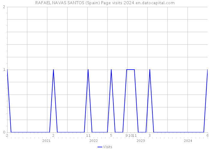 RAFAEL NAVAS SANTOS (Spain) Page visits 2024 