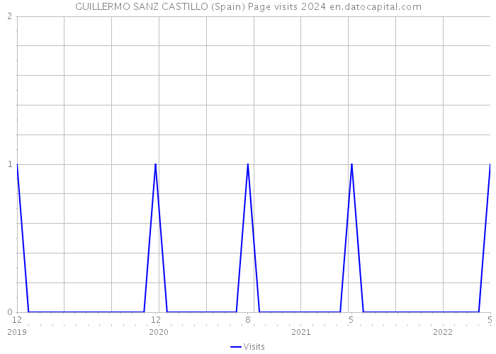 GUILLERMO SANZ CASTILLO (Spain) Page visits 2024 