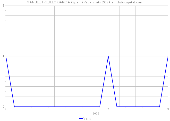 MANUEL TRUJILLO GARCIA (Spain) Page visits 2024 