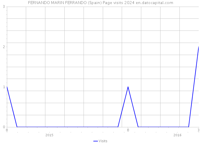 FERNANDO MARIN FERRANDO (Spain) Page visits 2024 