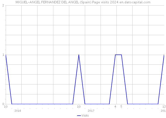 MIGUEL-ANGEL FERNANDEZ DEL ANGEL (Spain) Page visits 2024 