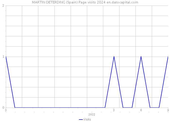 MARTIN DETERDING (Spain) Page visits 2024 