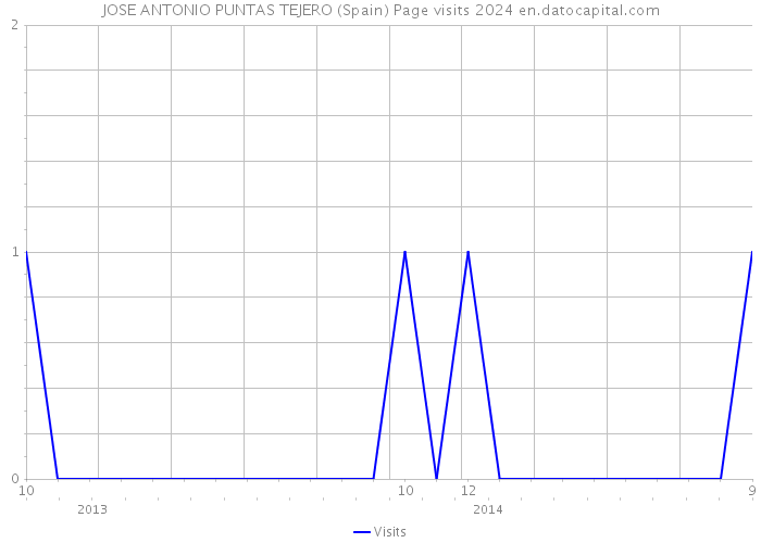 JOSE ANTONIO PUNTAS TEJERO (Spain) Page visits 2024 