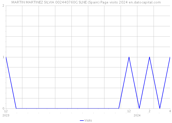 MARTIN MARTINEZ SILVIA 002440760G SLNE (Spain) Page visits 2024 