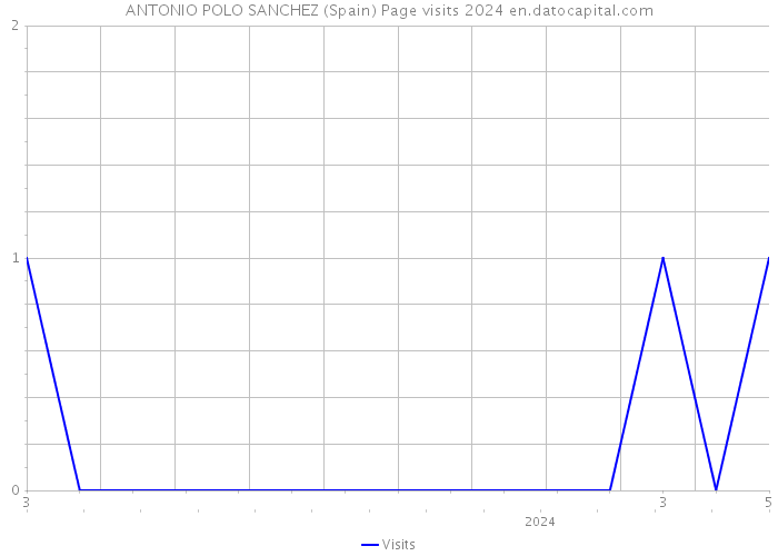 ANTONIO POLO SANCHEZ (Spain) Page visits 2024 