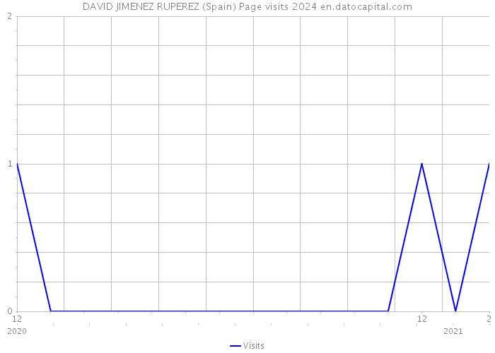 DAVID JIMENEZ RUPEREZ (Spain) Page visits 2024 