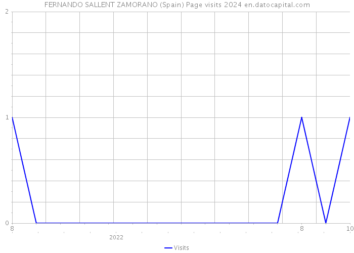 FERNANDO SALLENT ZAMORANO (Spain) Page visits 2024 