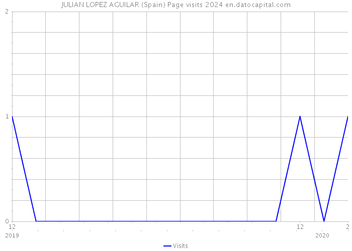JULIAN LOPEZ AGUILAR (Spain) Page visits 2024 
