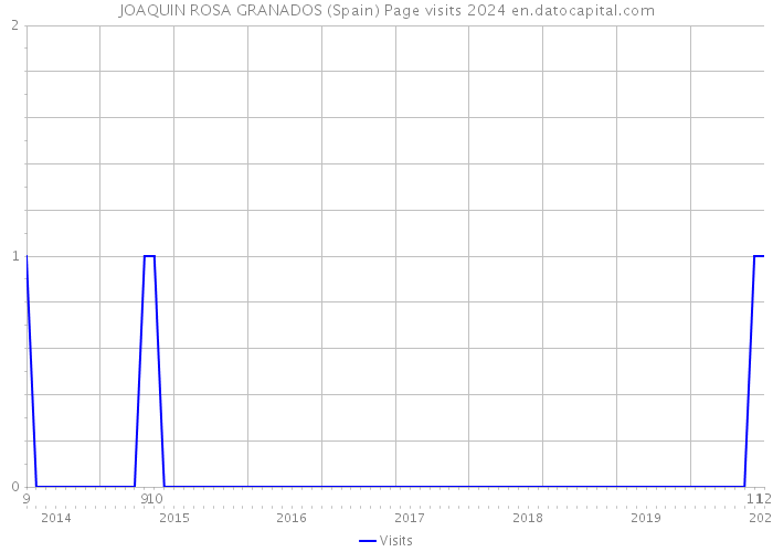 JOAQUIN ROSA GRANADOS (Spain) Page visits 2024 
