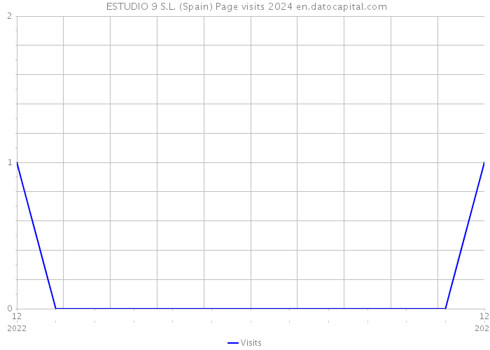  ESTUDIO 9 S.L. (Spain) Page visits 2024 