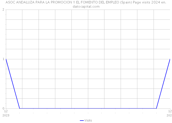 ASOC ANDALUZA PARA LA PROMOCION Y EL FOMENTO DEL EMPLEO (Spain) Page visits 2024 